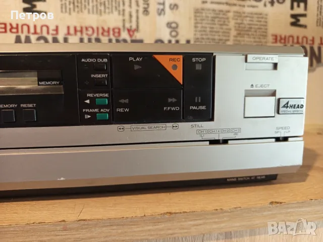 Ретро VHS Видео"Hitachi"VT-7E., снимка 15 - Плейъри, домашно кино, прожектори - 49516350