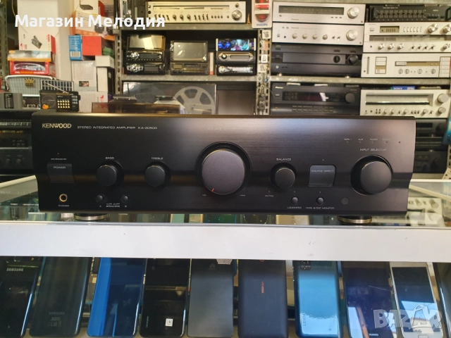 Усилвател Kenwood KA-2050R В отлично техническо и визуално състояние.