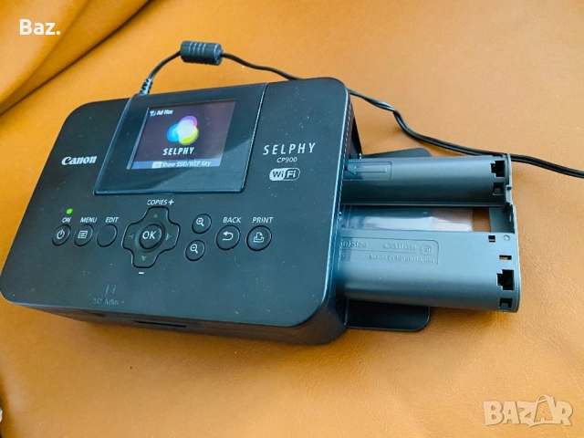 Canon  selphy   CP900   Wi - Fi, снимка 13 - Принтери, копири, скенери - 56200944