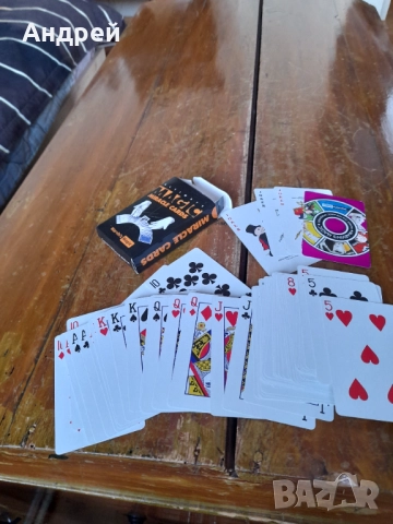 Карти за игра Magic Miracle cards, снимка 3 - Карти за игра - 52324412