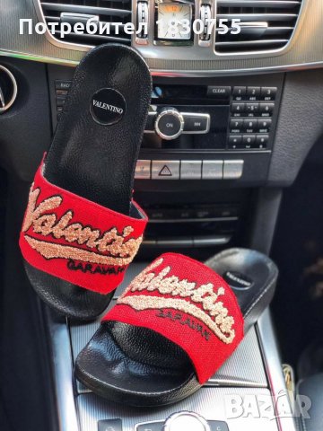 Дамски чехли Valentino Fendi Gucci, снимка 2 - Чехли - 32202830