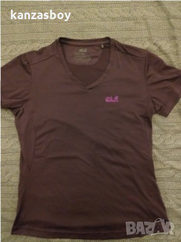 jack wolfskin qmc - страхотна дамска тениска КАТО НОВА, снимка 3 - Тениски - 35506320