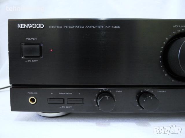 ⭐⭐⭐ KENWOOD KA-4020 ⭐⭐⭐  Хубав и мощен усилвател , 2 х 100/75 вата (4/8 ома), снимка 2 - Ресийвъри, усилватели, смесителни пултове - 28716246