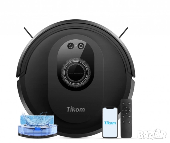 Tikom G8000 Max – робот прахосмукачка, която чисти вместо теб, снимка 7 - Прахосмукачки - 51849191