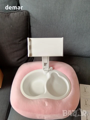 Поставка за таблет Kefotic за Kindle, поставка за телефон с купа за закуски, снимка 8 - Други стоки за дома - 50766225