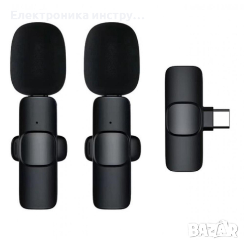 2бр безжични микрофони K9 с професионален клас, снимка 5 - Микрофони - 44684497