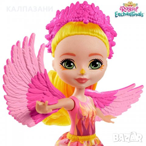 Enchantimals Royal Кукла Феникс Фалон и Sunrise GYJ04, снимка 4 - Кукли - 36925572