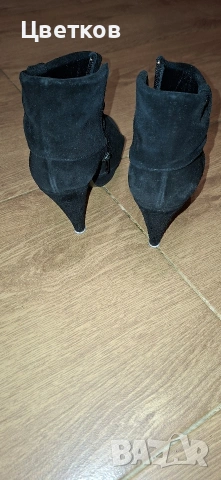 Дамски кожени обувки, снимка 4 - Дамски обувки на ток - 53995331