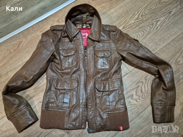 кожено яке , снимка 3 - Якета - 52280621