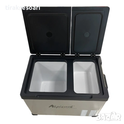 Alpicool CD45 хладилна кутия с фризер Bluetooth 30L 12V 24V 220V компресорен авто хладилник, снимка 4 - Аксесоари и консумативи - 54250200