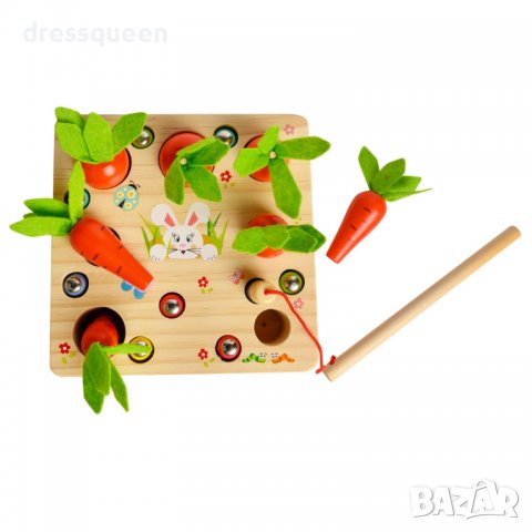 3586 Детски сортер с моркови и въдица, снимка 4 - Други - 37742617