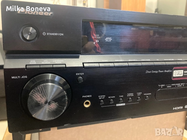 Pioneer VSX 1017 + BD PLAYER, снимка 3 - Ресийвъри, усилватели, смесителни пултове - 52947386