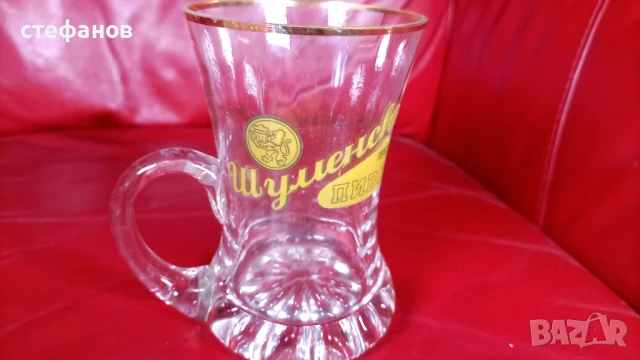 Бирени халби, Шуменско, златен кант, тънкостенни, снимка 5 - Чаши - 51258416