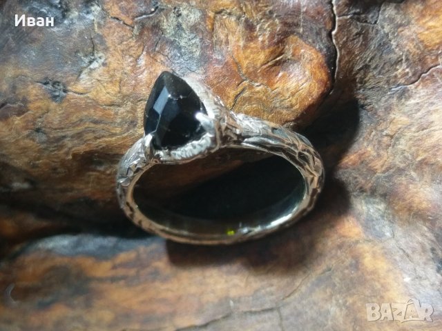 Пръстен с Турмалин 1.5кт., снимка 1 - Пръстени - 22181486