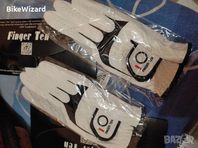 FINGER TEN комплект от два броя дясни  ръкавици за голф водоустойчиви XL размер НОВИ, снимка 6 - Голф - 38629858
