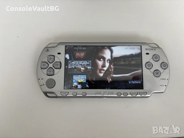 Хакнат Sony PSP 2004 + 64GB карта с 40 игри , снимка 7 - PlayStation конзоли - 56223517
