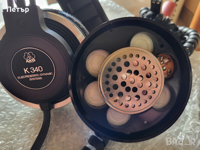 AKG K340 слушалки, снимка 3 - Слушалки и портативни колонки - 44740383