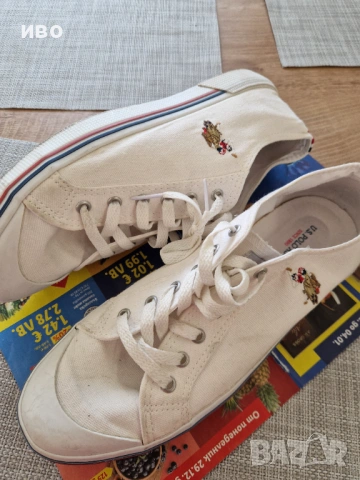 Бели  кецове POLO