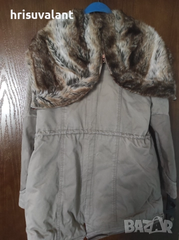 Зимно яке с естествен пух на качулката и още модели, снимка 10 - Якета - 48652519