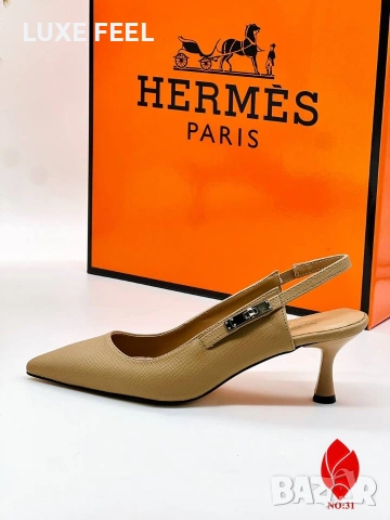 Hermes ⚜️Дамски Сандали , снимка 4 - Дамски ежедневни обувки - 54072417