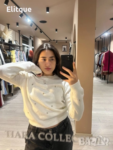 блузи с камъни , снимка 4 - Блузи с дълъг ръкав и пуловери - 52510216