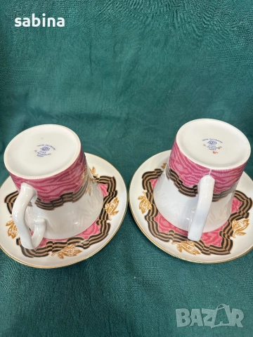 Лимитиран порцеланов сет на ЛФЗ Ломоносов, снимка 3 - Колекции - 52671325