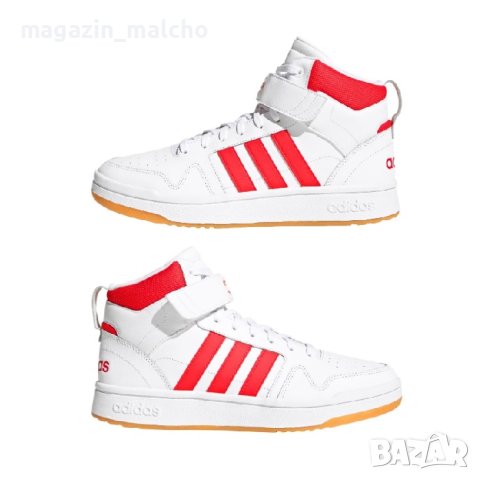 Мъжки Баскетболни Кецове - ADIDAS Postmove Mid Trainers; размер: 49, снимка 5 - Спортни обувки - 42245466