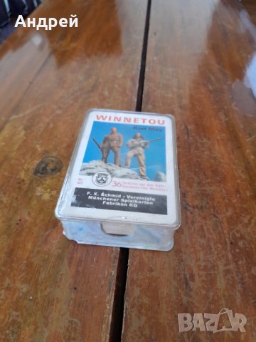 Стари карти за игра Винету