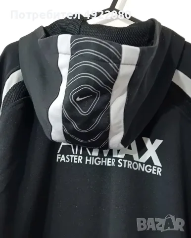 Найк суичър с качулка- L/XL, снимка 3 - Суичъри - 56451716