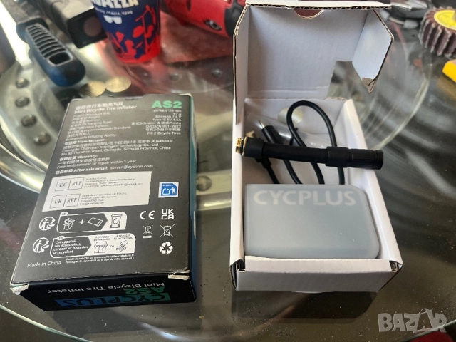 мини компресор CYCPLUS за велосипедисти, снимка 4 - Аксесоари за велосипеди - 52008637