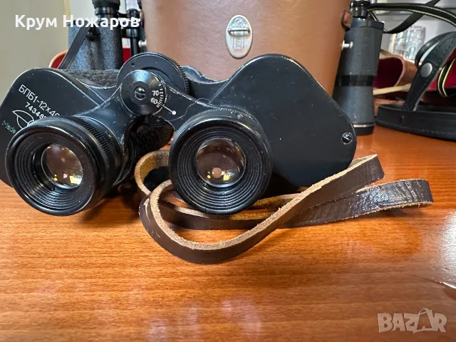 Продавам БПБ1-12х40 made in USSR в добро състояние лупите са чисти ,, снимка 4 - Антикварни и старинни предмети - 55960792