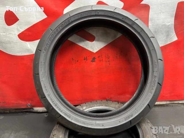 120 70 17, Мото гума, Bridgestone BattlaxRqcingStreet, снимка 4 - Гуми и джанти - 51117413