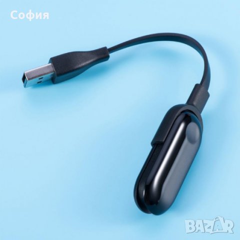 USB заряднo за фитнес гривни XIAOMI Mi Band2, 3, 4, 5, 6 и 7  smart fitness band , снимка 5 - Смарт гривни - 30697023