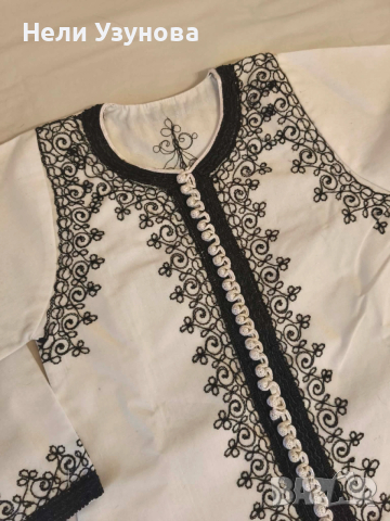 Дълга дамска / детска риза за народна носия, XSS