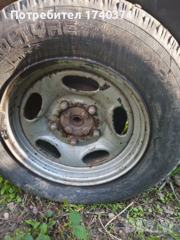 Продавам гуми с джанти за Сузуки Витара,фероза,нива, снимка 1