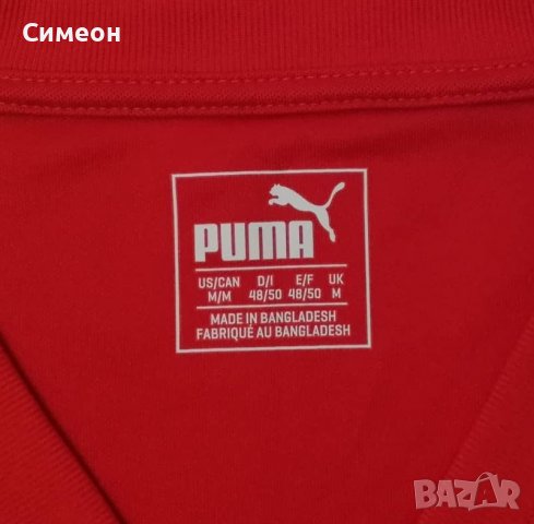 Puma оригинална тениска М Пума спортна фланелка спорт фитнес, снимка 3 - Спортни дрехи, екипи - 37173716