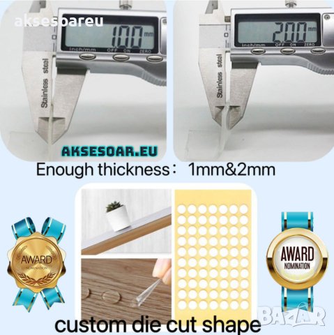 Прозрачна силно лепкава многофункционална двустранна водоустойчива лента за стена за многократна упо, снимка 5 - Други стоки за дома - 42166018