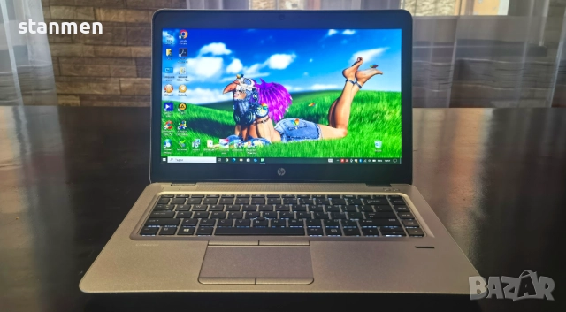 Продавам Гаранционнен HP EliteBook 745/матFHDсKам/4x2.7ghzThr/SSD256+320gb/8gb/AmdR7/Св.Кл/НоваБат  , снимка 2 - Лаптопи за игри - 52221001