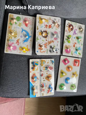 Пъзели с дръжки за най-малките