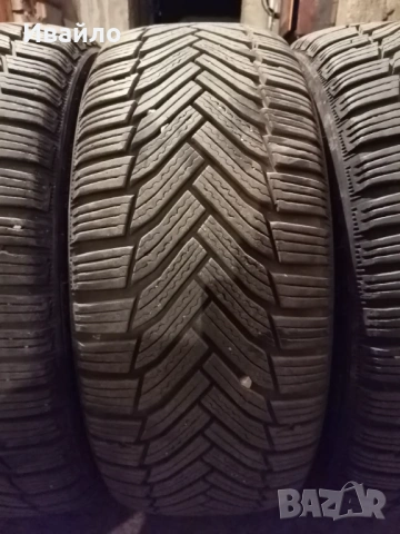 Продавам 4 броя зимни гуми 225.45.17 на 1 сезон дот 2020 Мишелин алпин 6 , снимка 2 - Гуми и джанти - 54222702