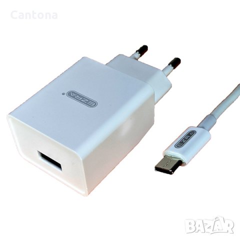 Бързо зарядно  2.4 А и micro USB кабел, снимка 3 - Оригинални зарядни - 30096906