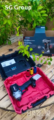 Акумулаторен Гайковерт Parkside Performance 20V, снимка 6 - Винтоверти - 55895034