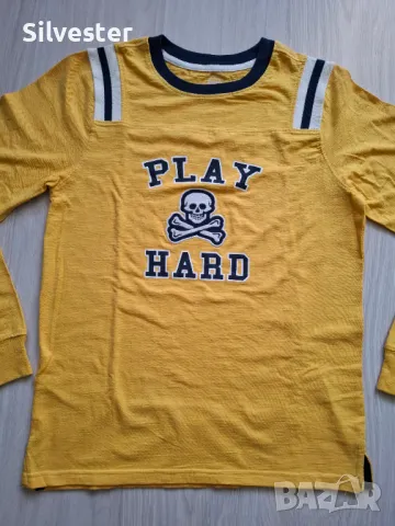 Детска блуза с дълъг ръкав, чисто нова, размер за 12-14г. дете