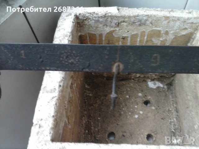   стара антична закачалка за дрехи от ковано желязо , снимка 2 - Други стоки за дома - 29134991