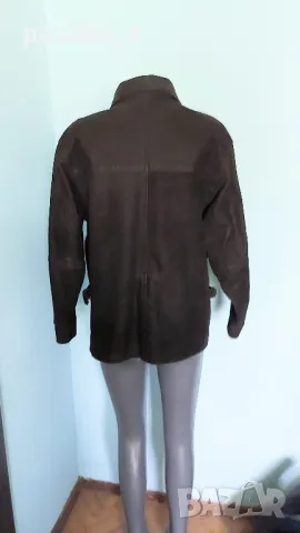 Два броя / Унисекс яке "Вright" и "Heine" от естествен набук и кожа, снимка 5 - Якета - 17265403