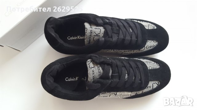 Нови и оригинални в кутия Calvin Klein размери 37, снимка 4 - Дамски ежедневни обувки - 30770087