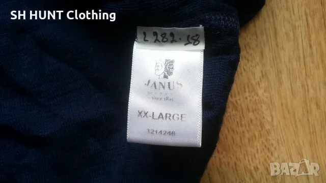 JANUS Thermo Underwear 100% Merino Wool размер XXL термо блуза 100% Мерино вълна - 2934, снимка 10 - Пуловери - 55730050