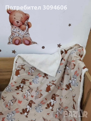 Бебешко одеало , снимка 6 - Спално бельо и завивки - 52998854