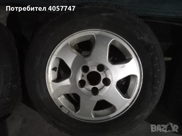 4 броя гуми с джанти за опел , снимка 4 - Гуми и джанти - 50454587