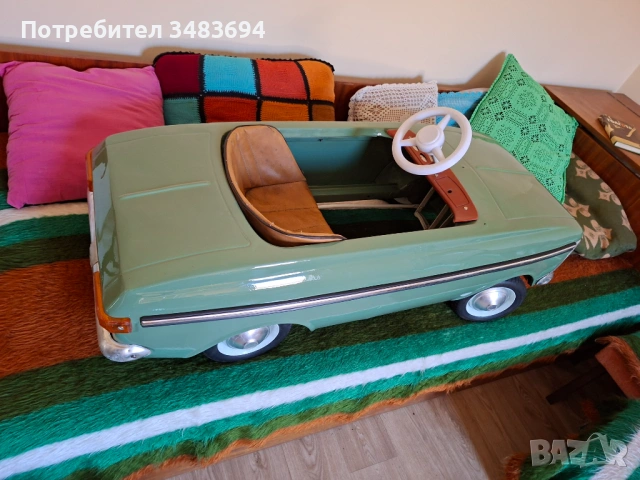Детска количка с педали. Москвич., снимка 5 - Колекции - 54323823